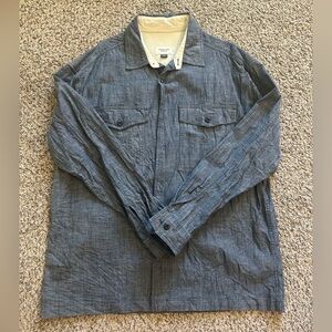 American Eagle Outfitters Men's Chambray/Denim Shirt